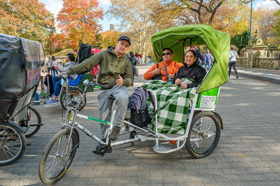 NYC: Explore Central Park on a Private Pedicab Tour W/Photos - Tour Experience