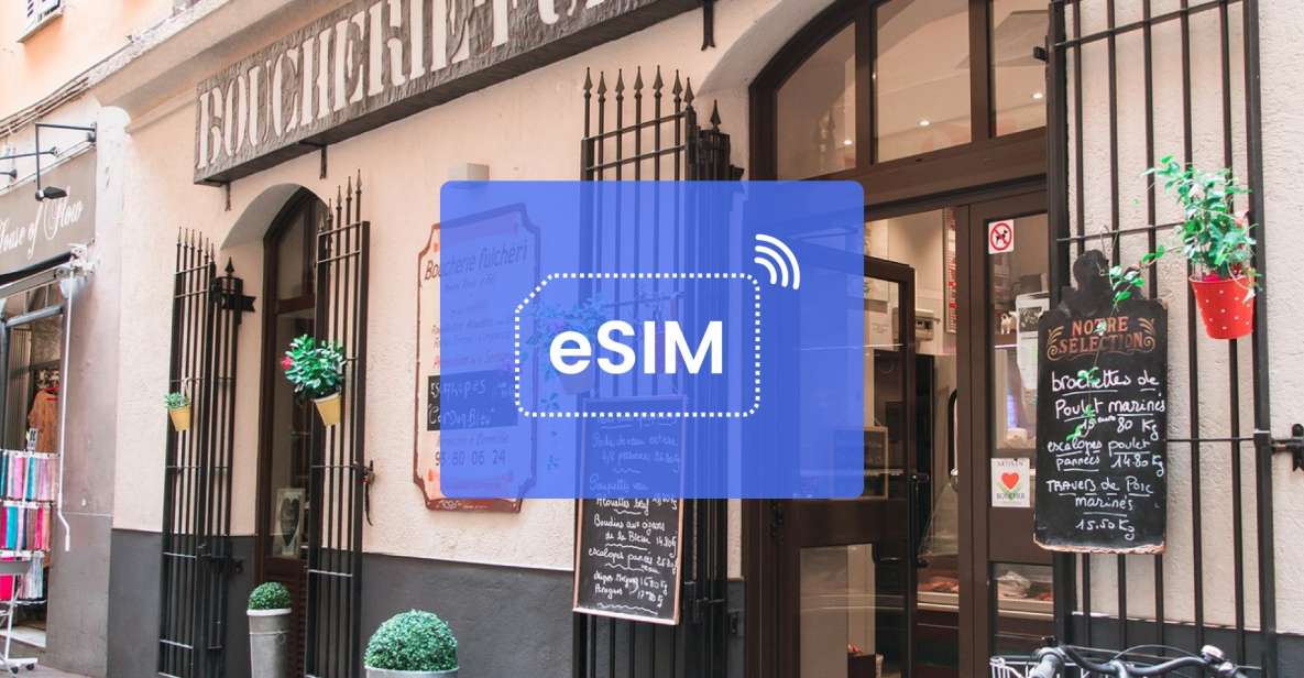 Nice: France/ Europe Esim Roaming Mobile Data Plan - Esim Installation Process