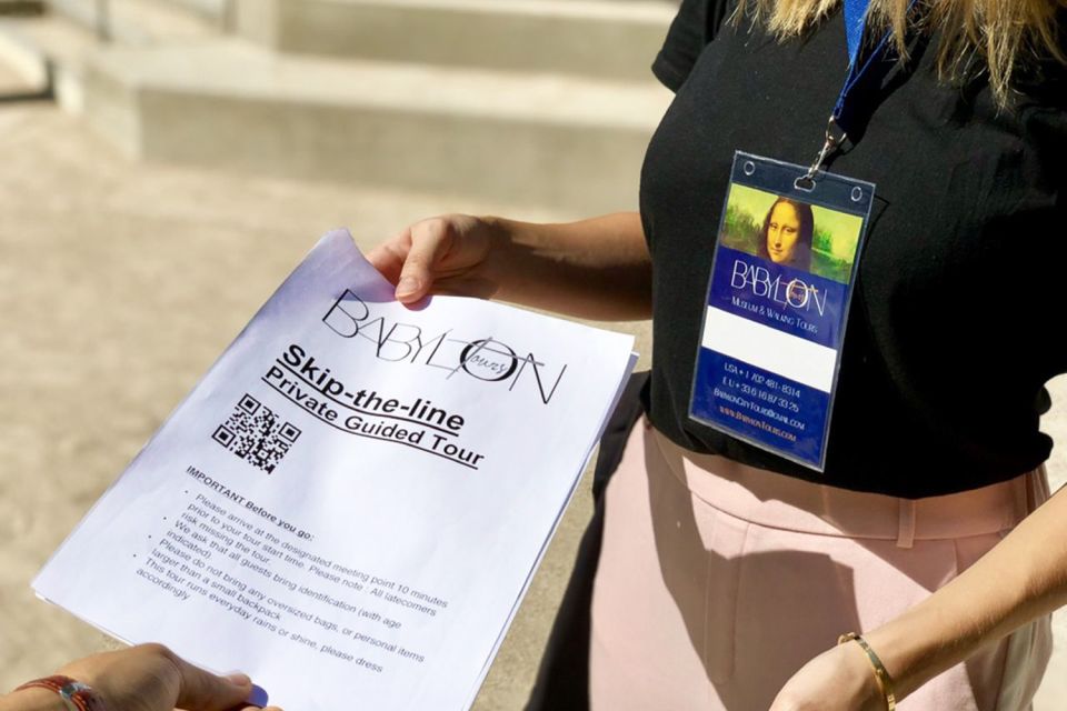 Paris: Louvre Must-See Tour With Reserved Entry Ticket - Security Wait Time