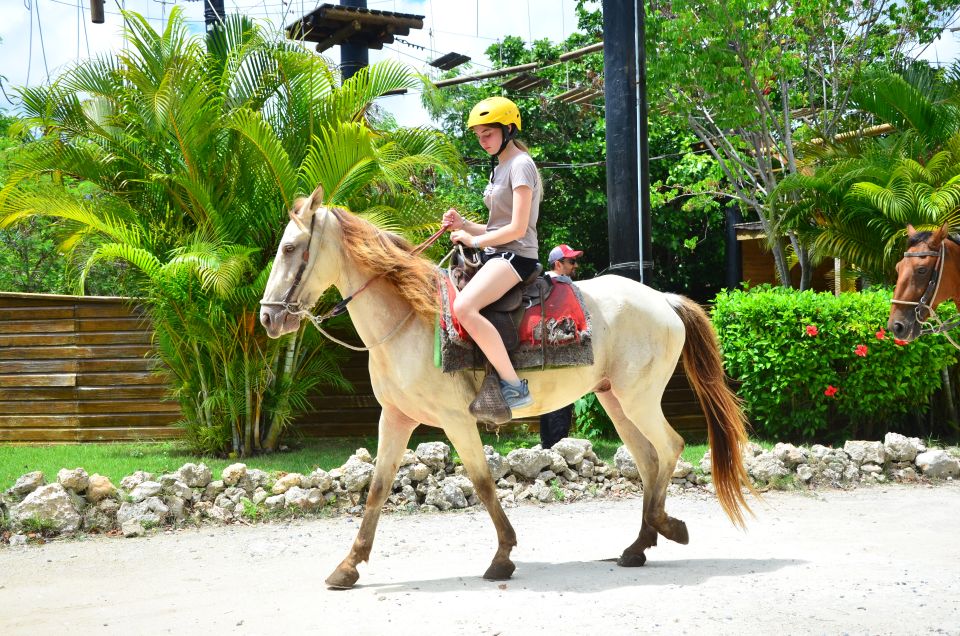 Punta Cana: Bávaro Adventure Park Horse Riding & Waterfalls - Restrictions and Requirements