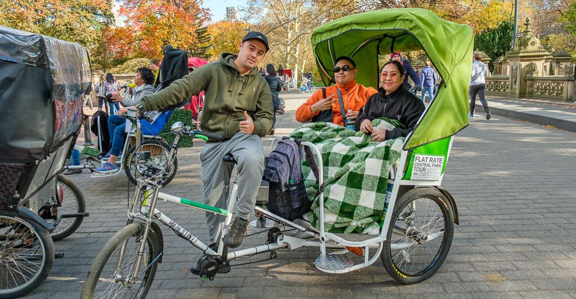 NYC: Explore Central Park on a Private Pedicab Tour W/Photos - Key Points