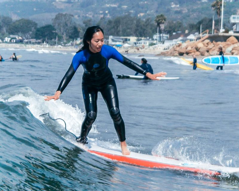 Santa Barbara Surfing Lesson - Key Points