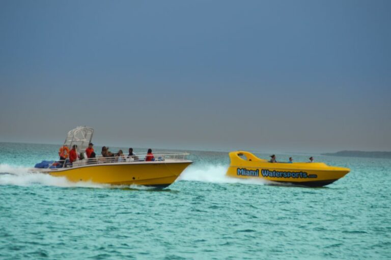 Miami: Speed Boat Sightseeing Thrill Ride