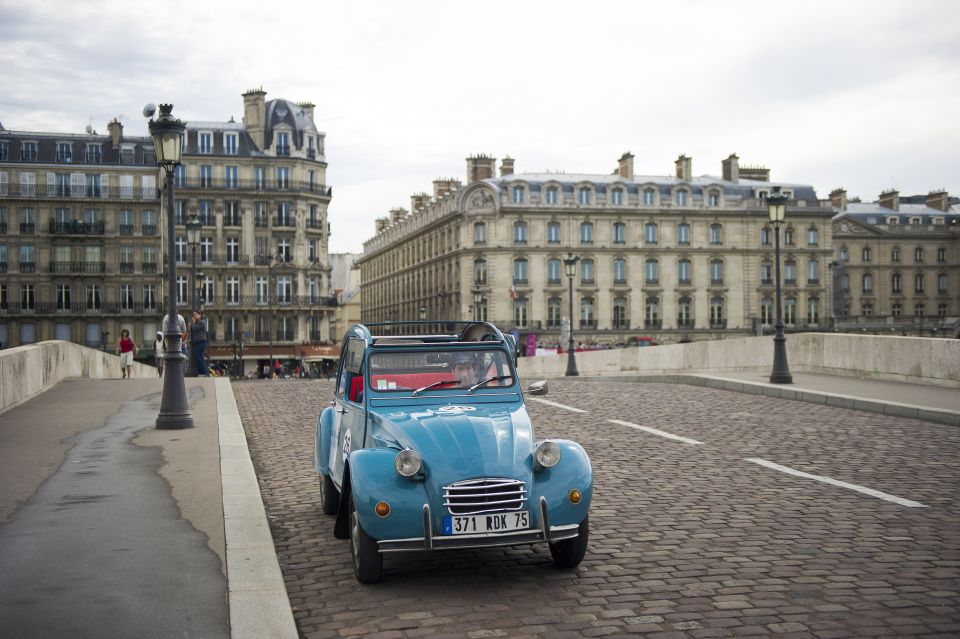 Paris: Private Little-Known Places Tour in Citroën 2CV 2h - Tour Pricing and Duration