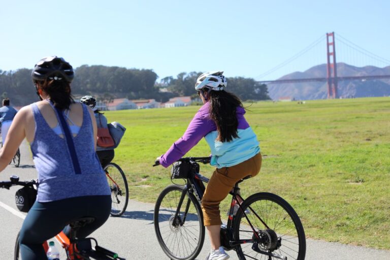 San Francisco: Electric Bike Rental W/ Map & Optional Ferry