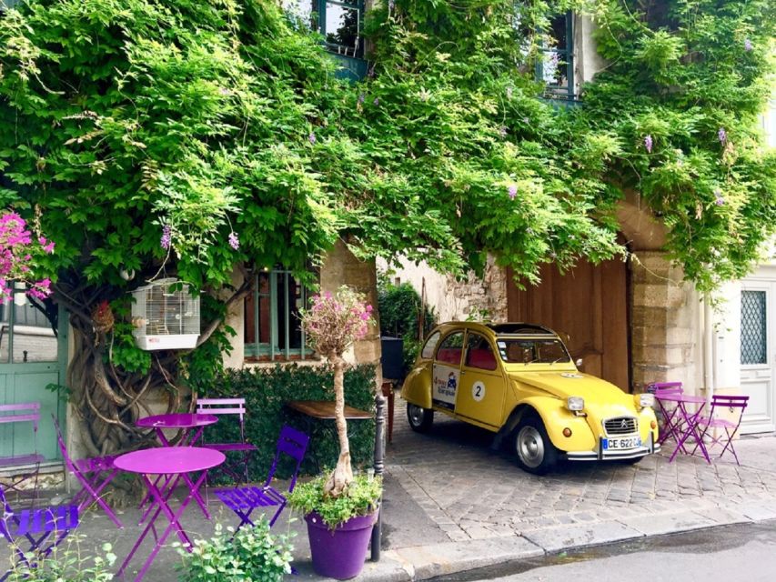 Paris: Private Little-Known Places Tour in Citroën 2CV 2h - Languages Available and Pickup Details