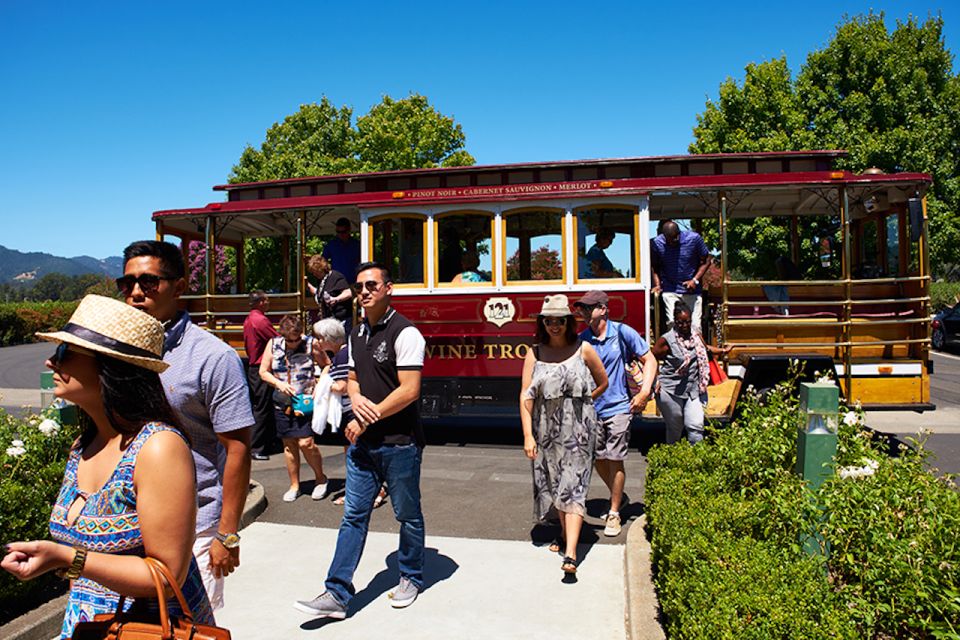 Sonoma Valley: Wine Trolley Tasting Tour With Lunch - Pricing and Duration