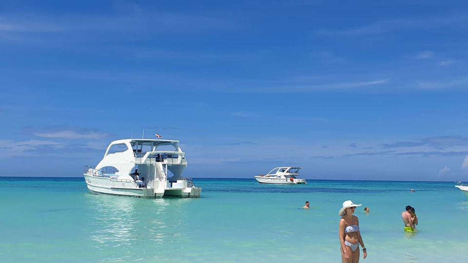 From Punta Cana: Saona and Mano Juan Day Trip by Catamaran - Tour Description