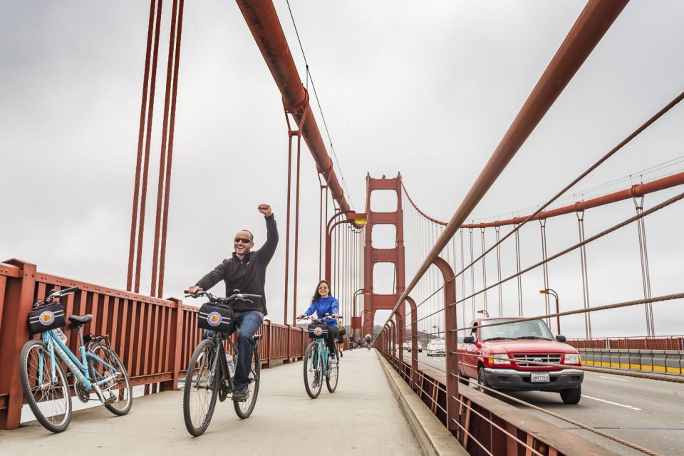 San Francisco: Golden Gate Bridge and Sausalito Cycling Tour - Includes