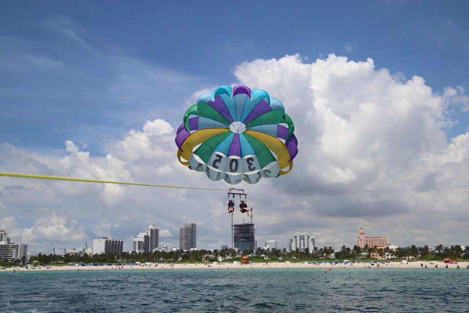 Miami Beach: Parasailing Boat Tour in South Beach - Restrictions