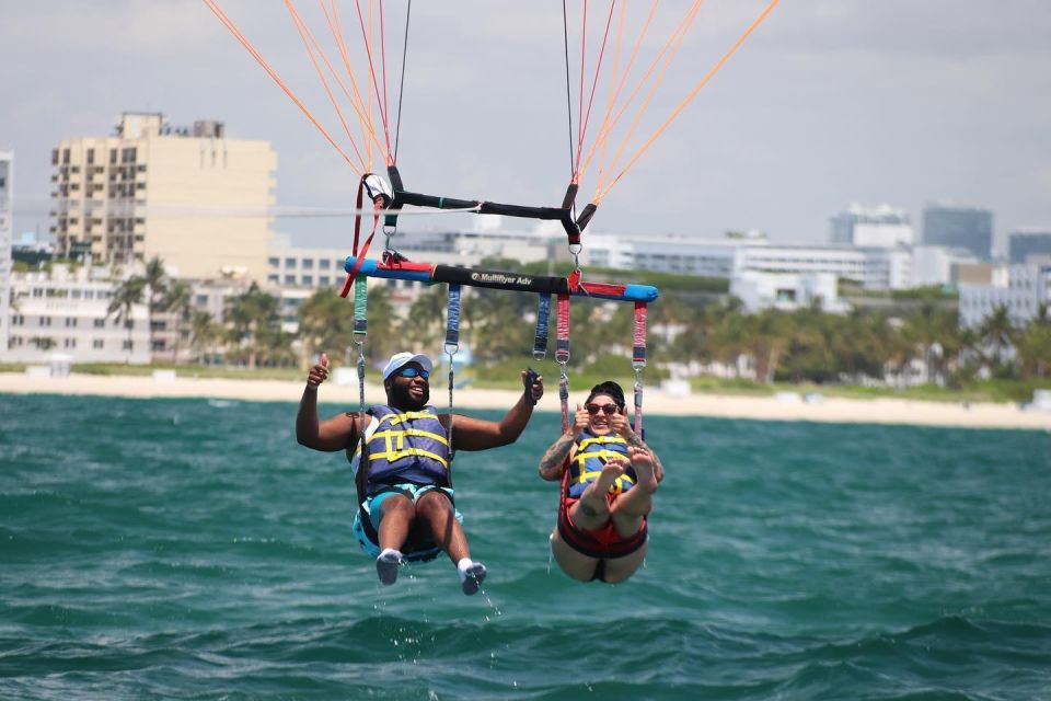 Miami Beach: Parasailing Boat Tour in South Beach - Additional Information