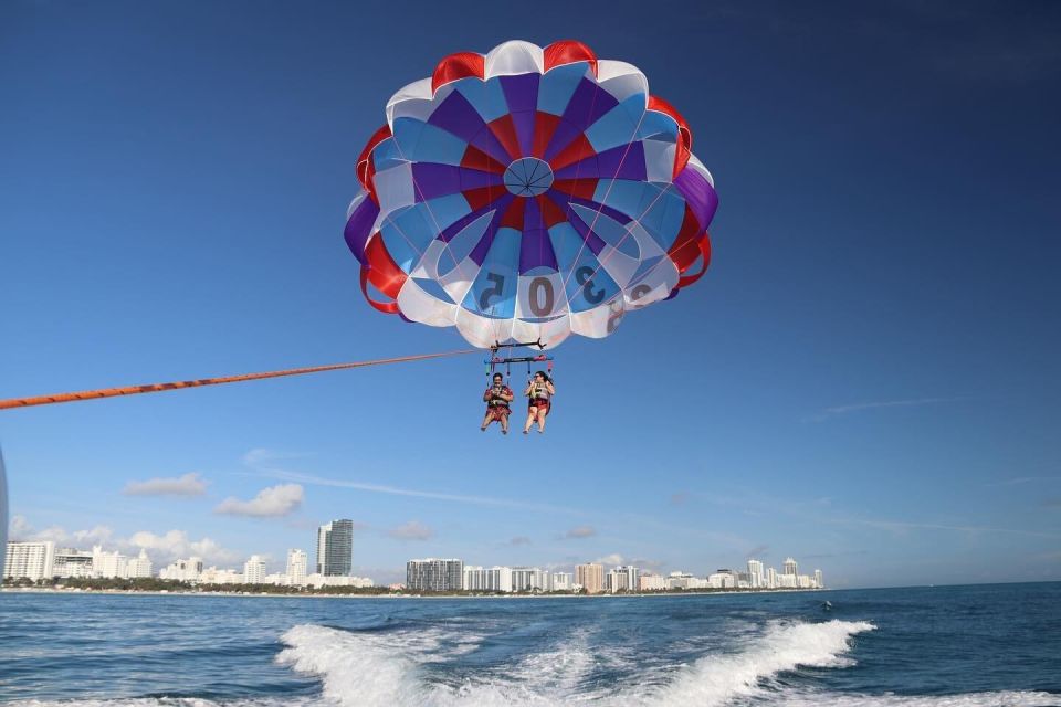 Miami Beach: Parasailing Boat Tour in South Beach - Sum Up