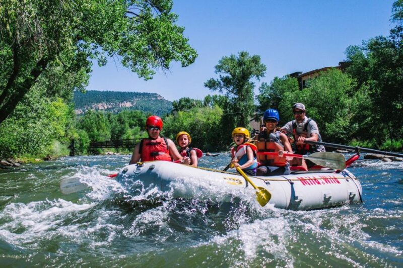 Durango Whitewater Rafting — Half Day Trip - Key Points