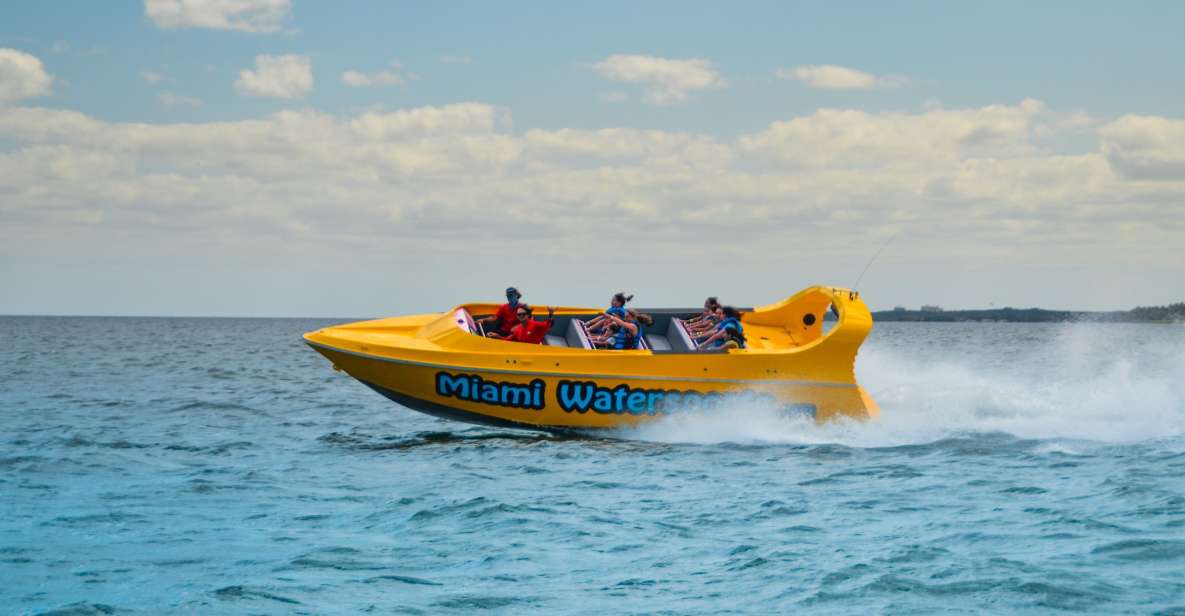 Miami: Speed Boat Sightseeing Thrill Ride - Key Points