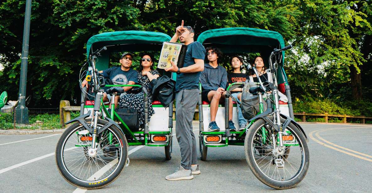 NYC: Central Park Celebrity Homes & Film Spots Pedicab Tour - Tour Details