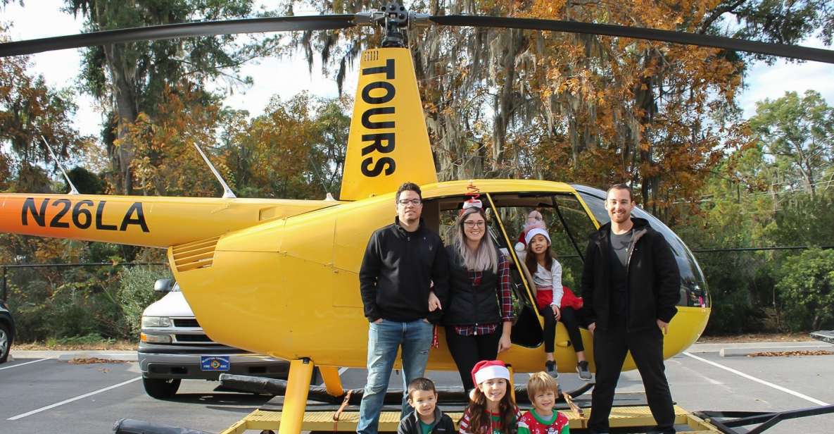 Hilton Head Island: Scenic Helicopter Tour - Options Available