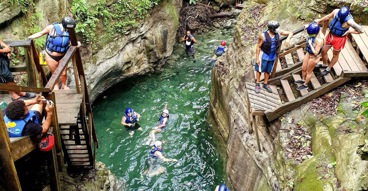 Puerto Plata: Damajagua Waterfalls Canyoning & Cocktail - Inclusions