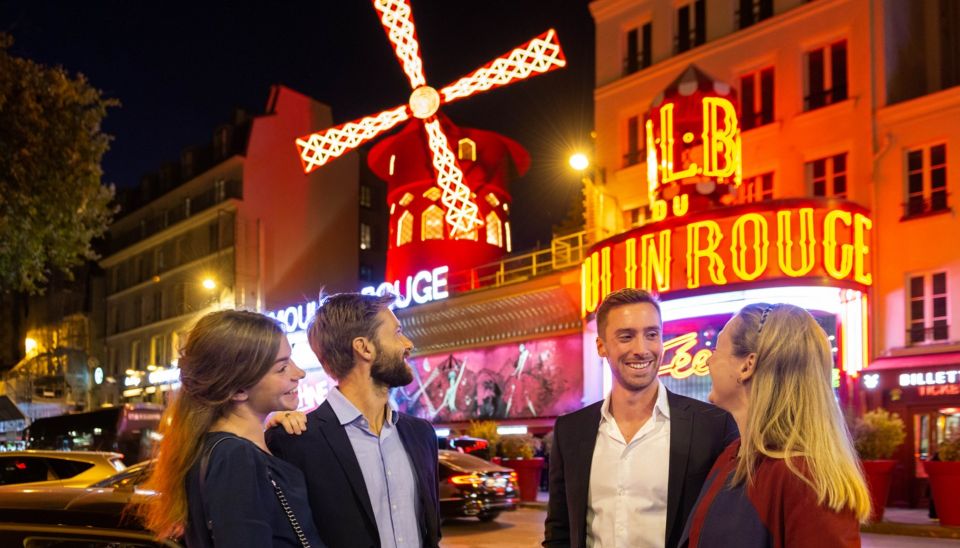 Paris: Champagne at the Moulin Rouge & Seine River Cruise - Itinerary