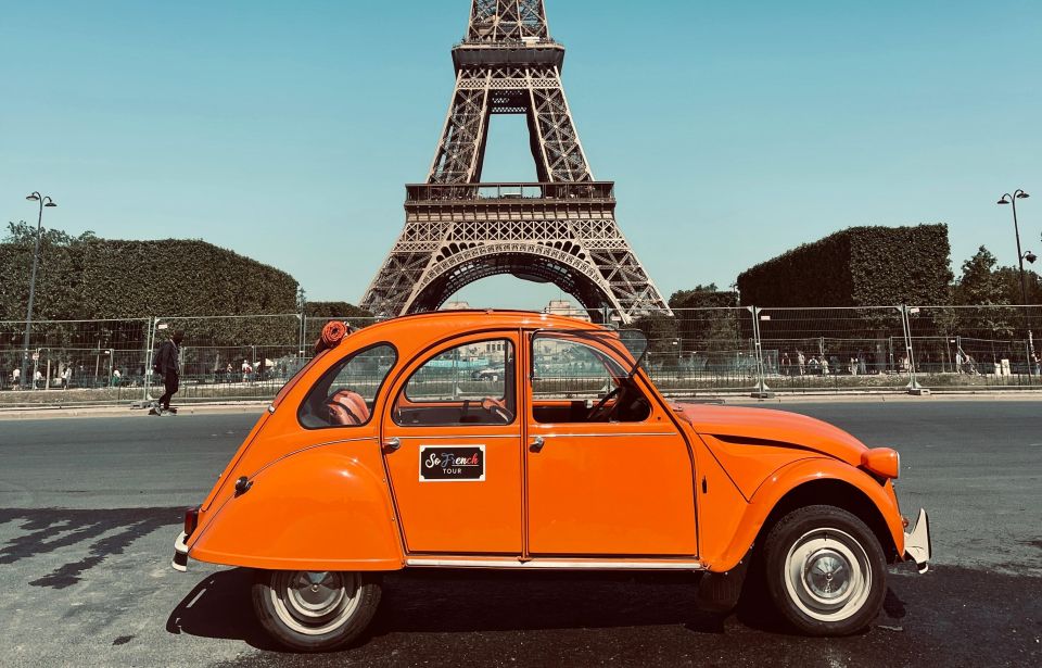 Guided Tour of Paris in Citroën 2CV - Key Points