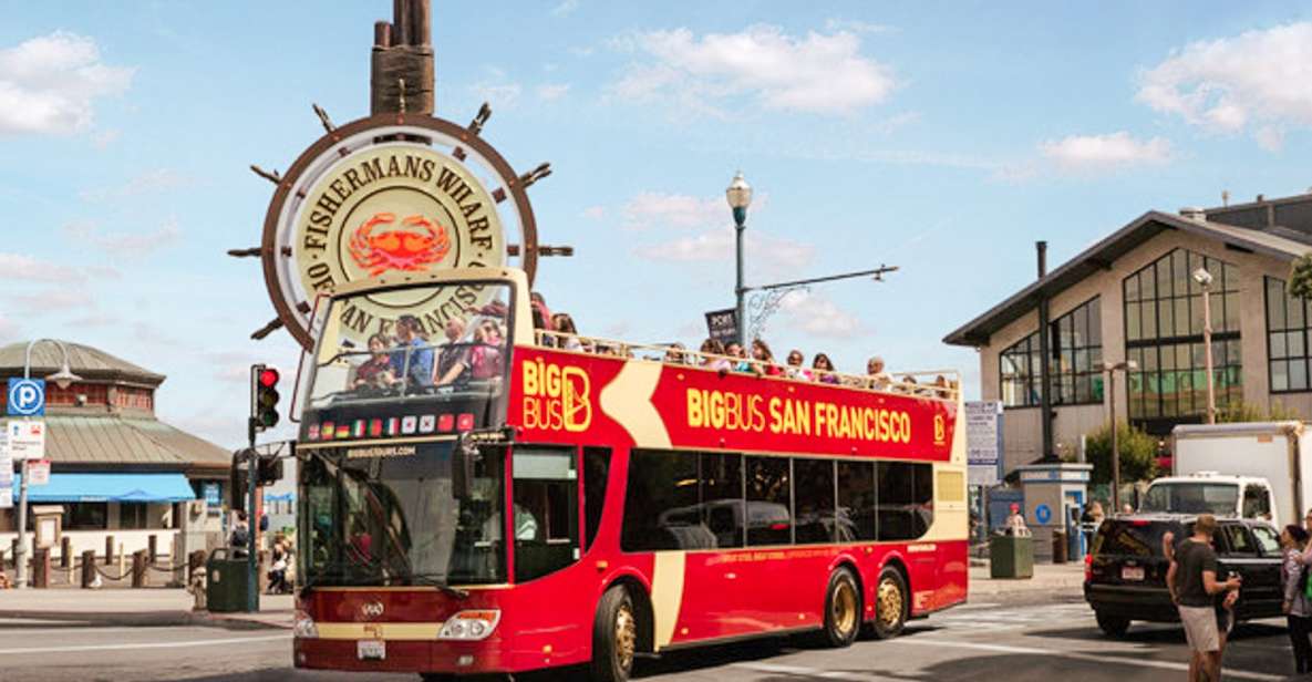 SF: 1-Day Hop-On Hop-Off Tour & Golden Gate Bay Cruise - Activities and Highlights