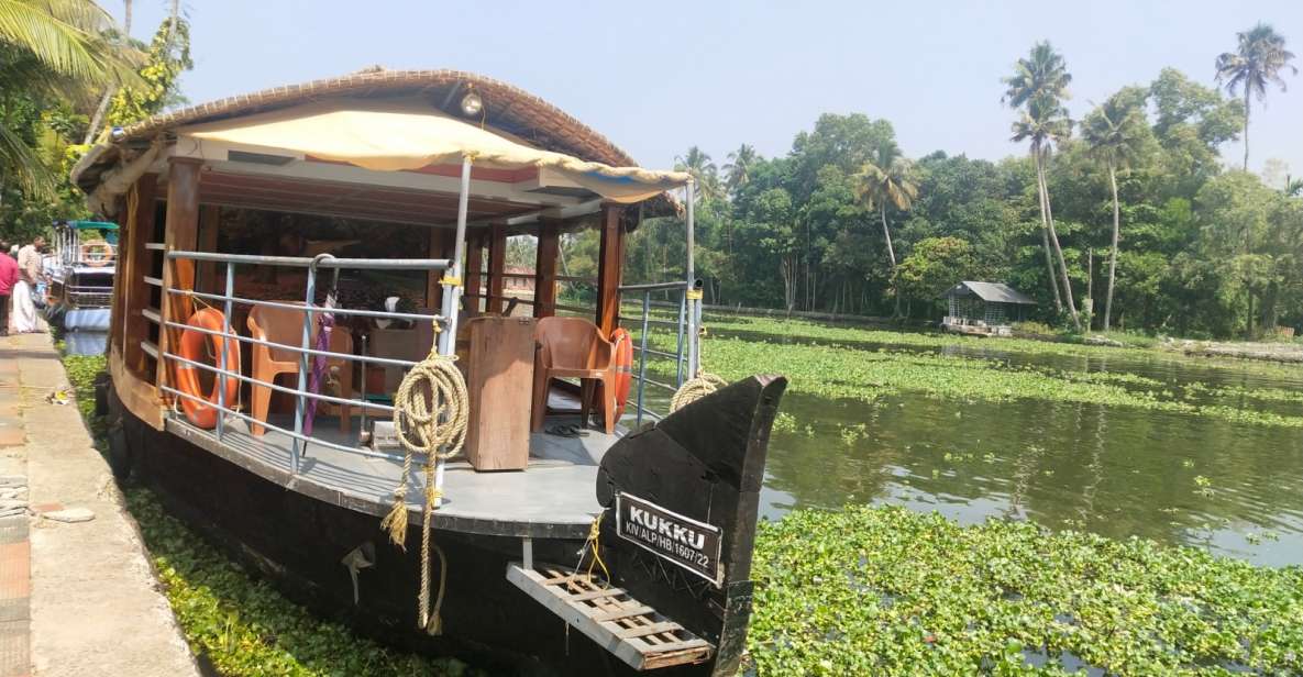 Aleppey- Houseboat Backwater Day Tour With Lunch - Booking Information