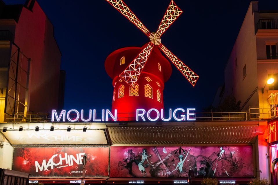 Paris: Moulin Rouge Dinner Show With Return Transportation - Inclusions