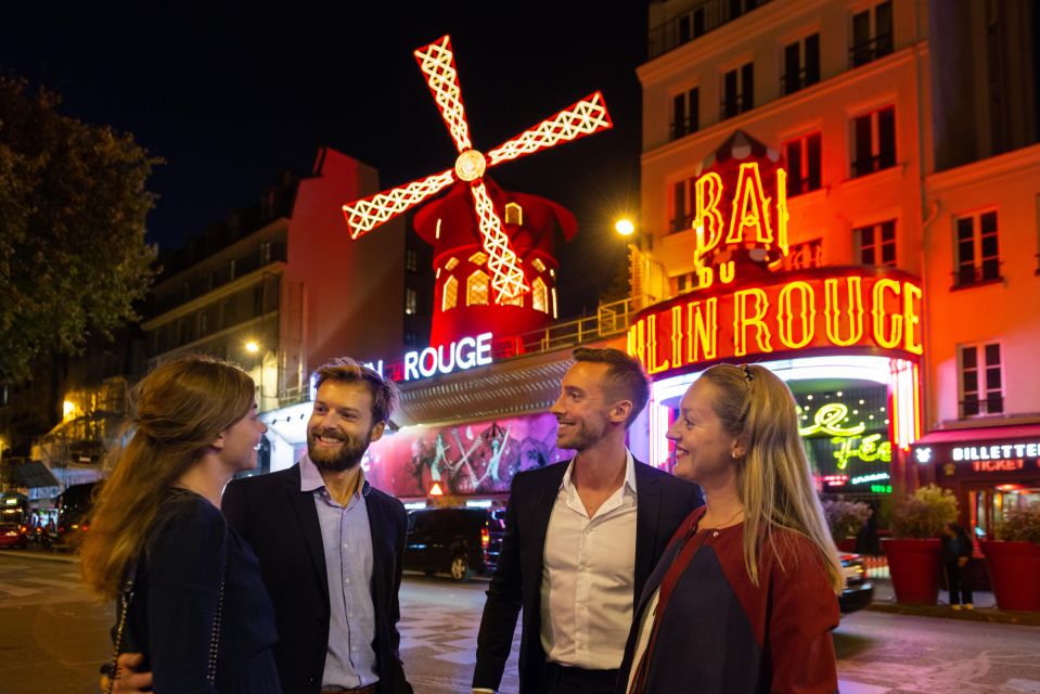 Paris: Moulin Rouge Dinner Show With Return Transportation - Important Info