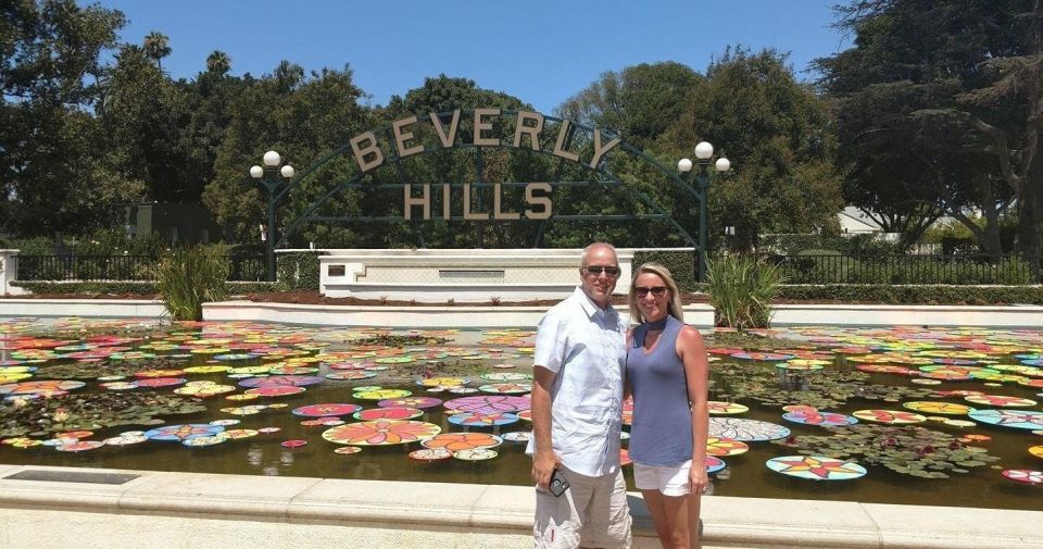 From Orange County: Hollywood and Beverly Hills Van Tour - Key Points