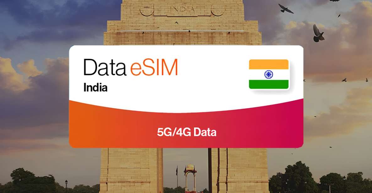 India: Tourist Esim Data Plan